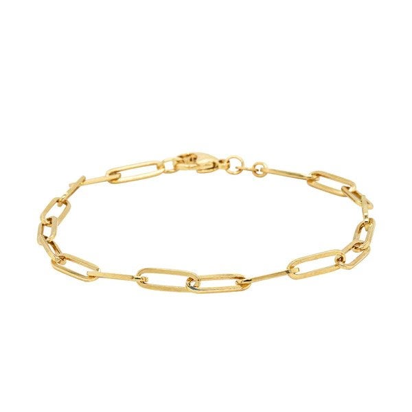 Mens solid cheap gold bracelets sale
