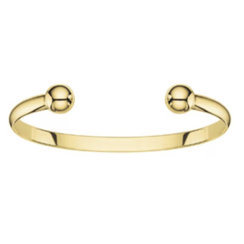9ct gold hotsell torque bangle