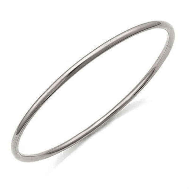 Solid white clearance gold bracelet