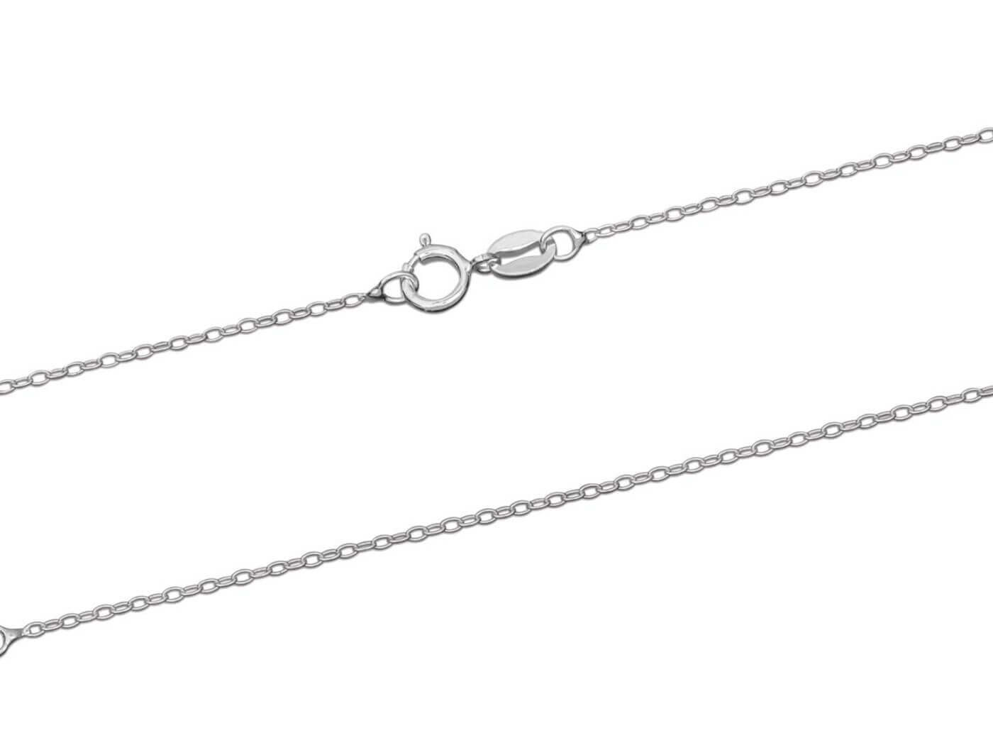 16 inch online platinum chain