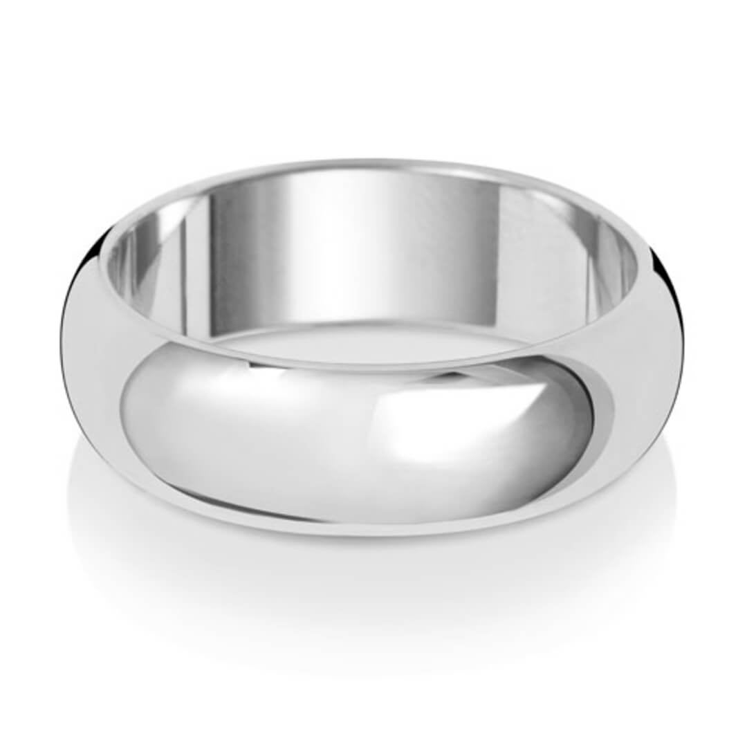 Mens platinum wedding discount bands comfort fit