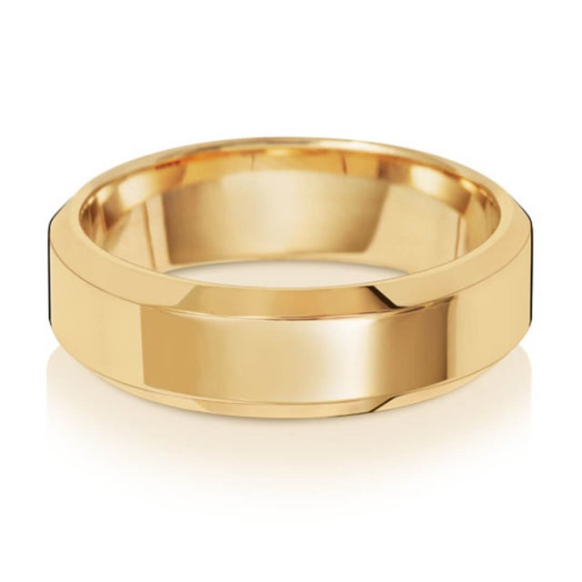 Mens gold hotsell bands sale
