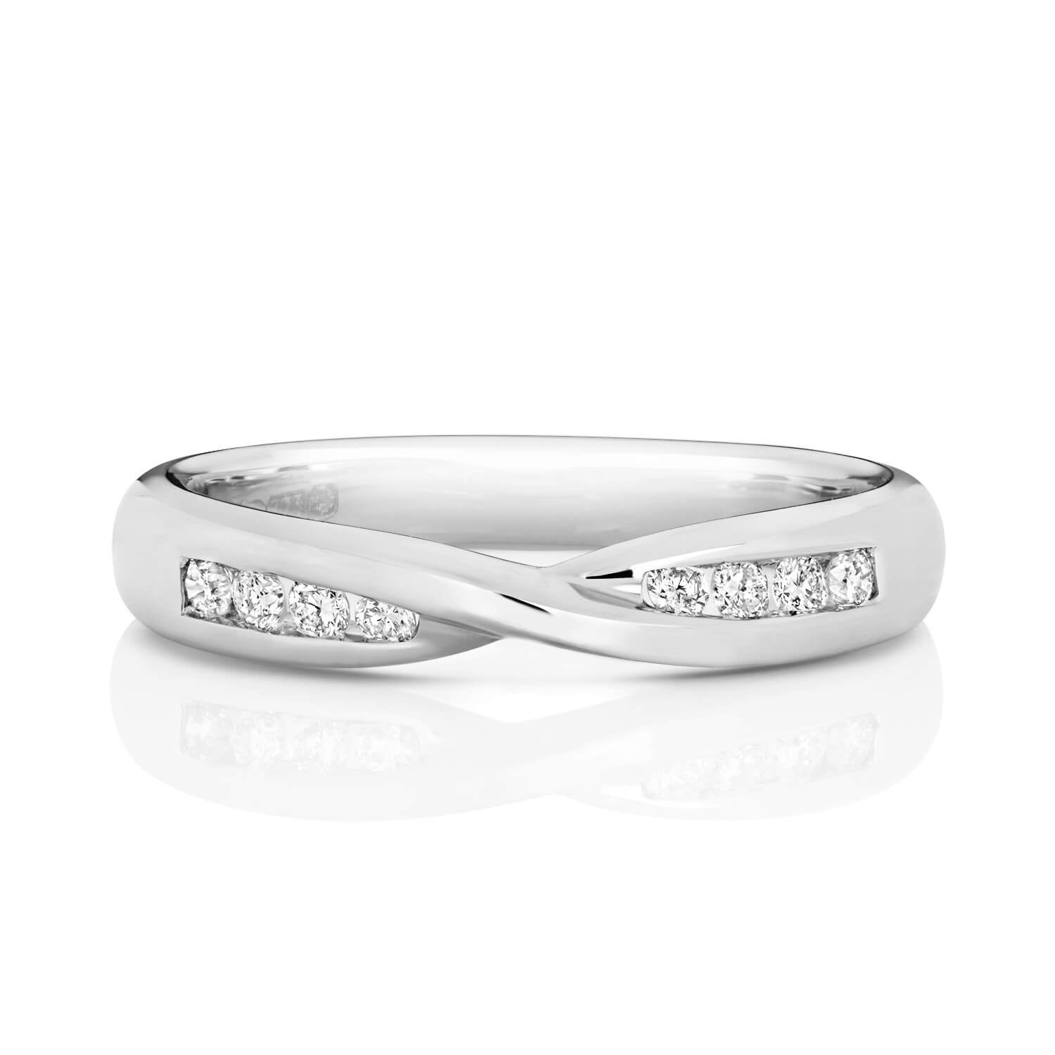Women's platinum diamond wedding rings outlet