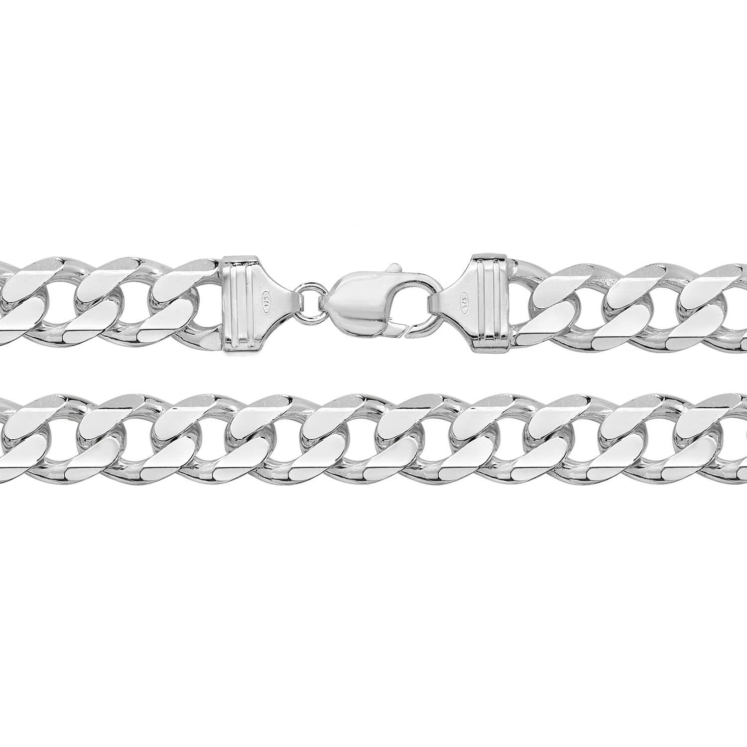 Sterling silver curb best sale chain 24