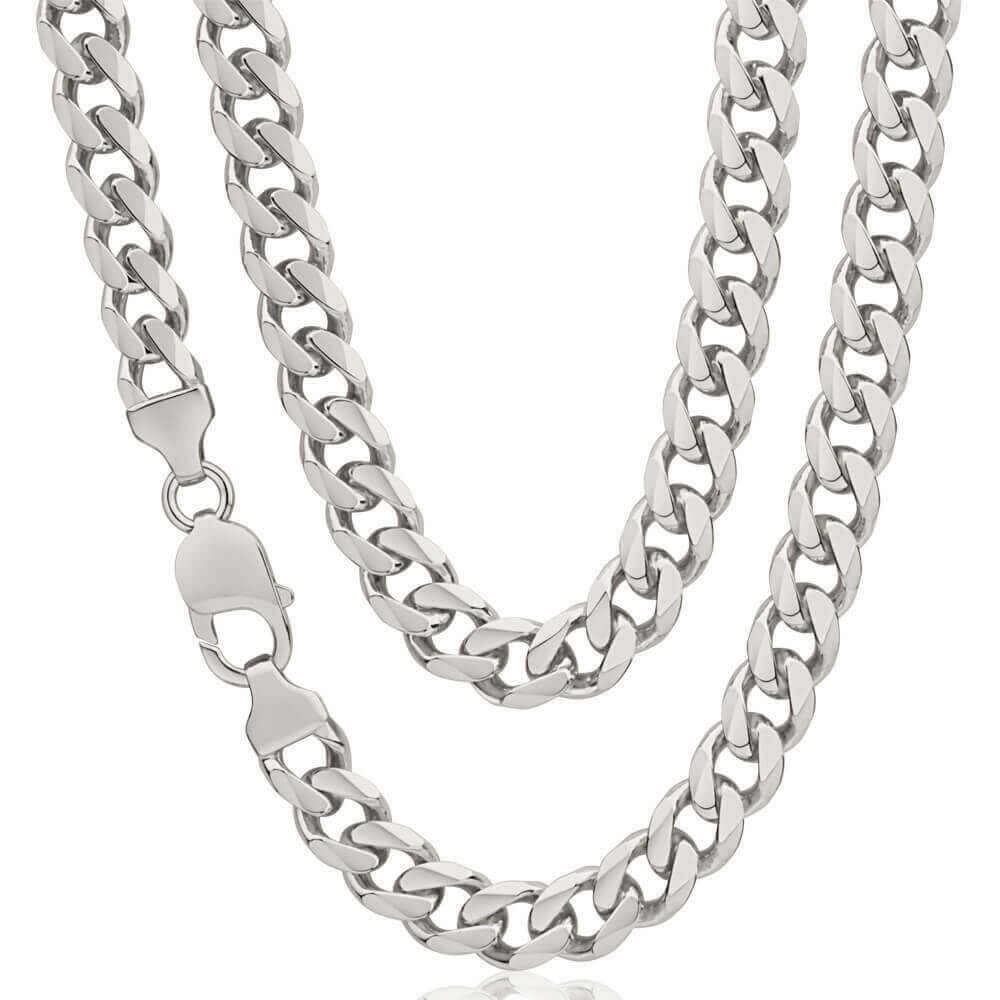 Men s heavy Sterling Silver Curb Chain for sale NEWBURY S